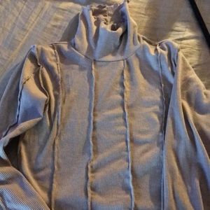 XS tan long sleeve turtleneck